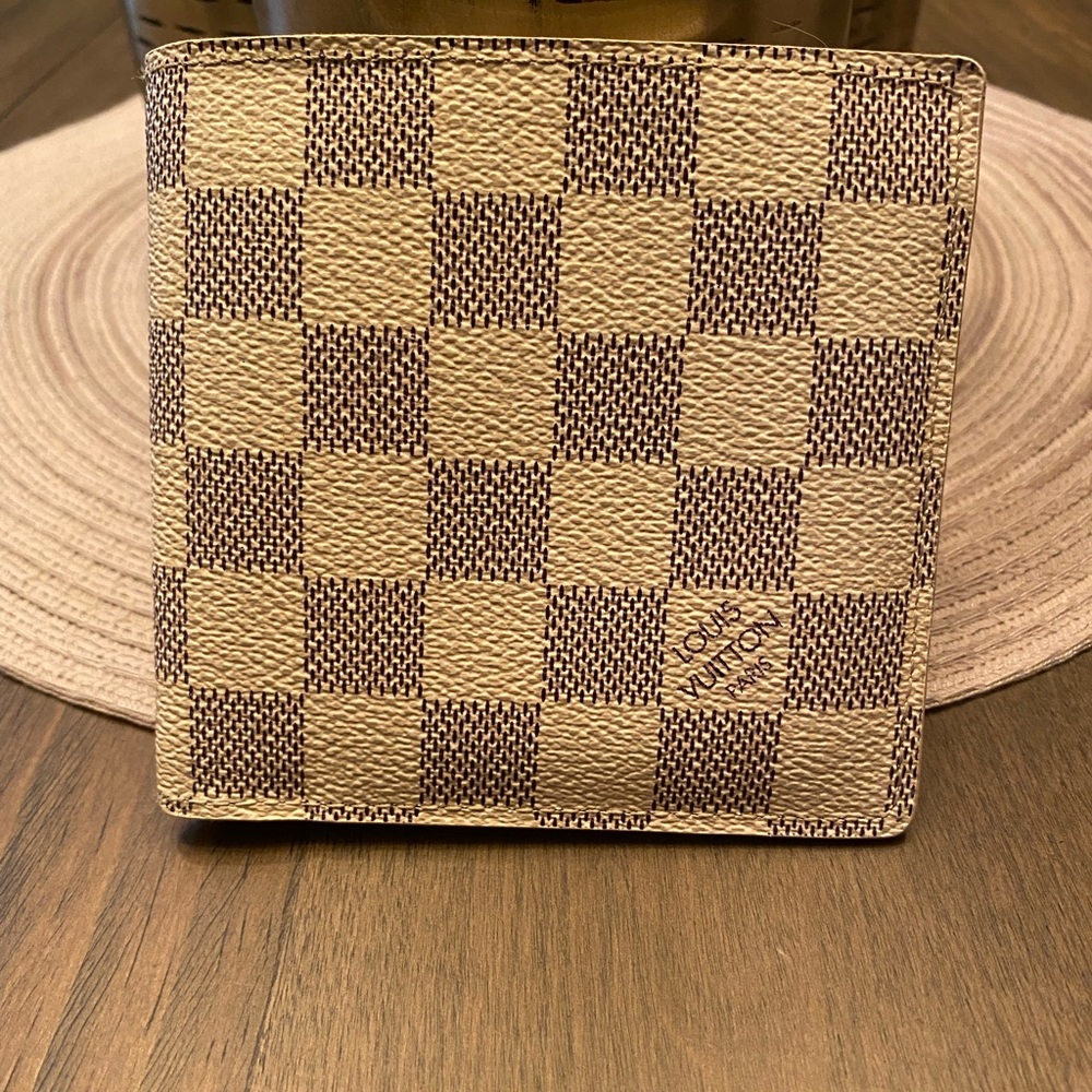 Louis Vuitton Damier Azur Bi-Fold Wallet